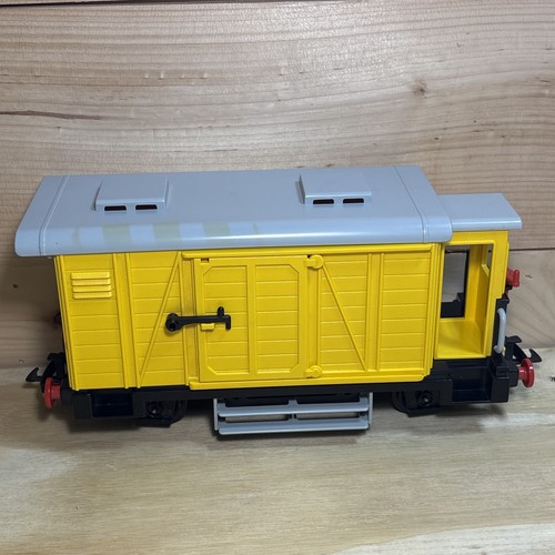 Playmobil yellow freight - yellow, car