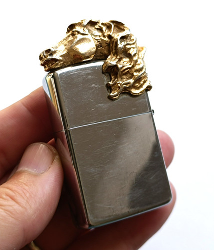 Zippo 1991 sculpture - tête, de