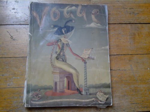 Ancienne revue magazine vogue - ancienne,
