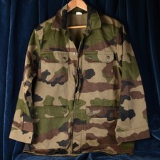 Veste Vintage Style Armée Française Camo Dead Stock Chasse