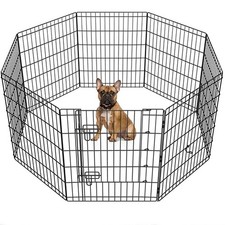 Enclos Pour Chien 592442 Noir