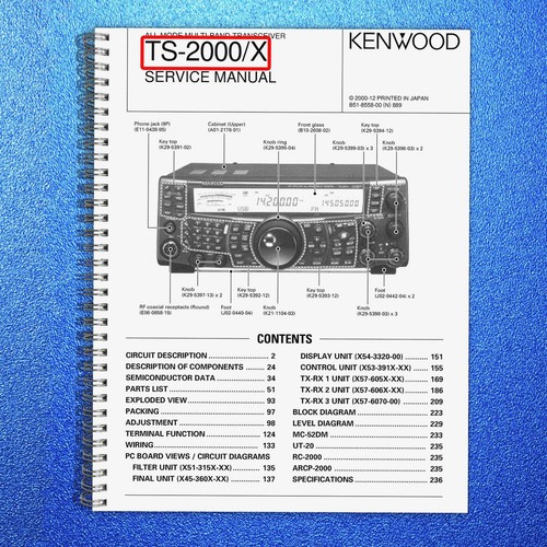 Kenwood 2000 2000x - kenwood, ts-2000x
