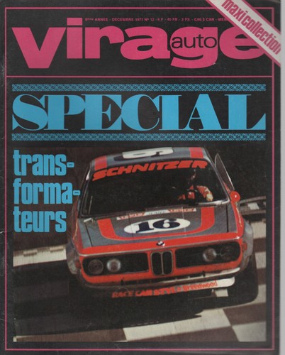 Virage auto 1971 - 1971, 12