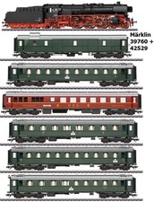 Märklin 39760+42529 Locomotive à Vapeur Br 01 + 6 Wagen DB EP 3 Son + Nombreux