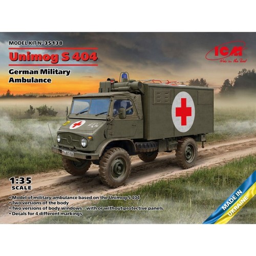 Icm 35138 maquette unimog - icm,