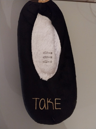 Chausson femme neuf noir - femme,