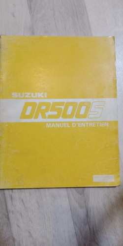 Suzuki dr500s 1981 dr500 dr - suzuki,