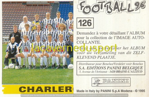 126 equipe team charleroi - 126,