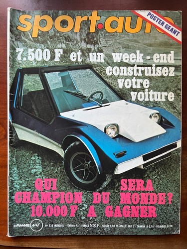 Sport auto 133 02 1973 - sport, du