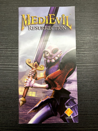 Notice seule medievil - notice,