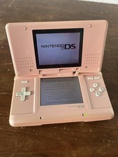 Console Nintendo DS FAT Tank Rose - semi hs voir photos et lire