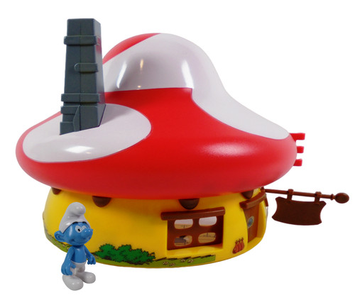 Maison des schtroumpfs avec - la,