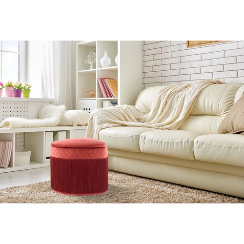 Pouf coffre de rangement - pouf,
