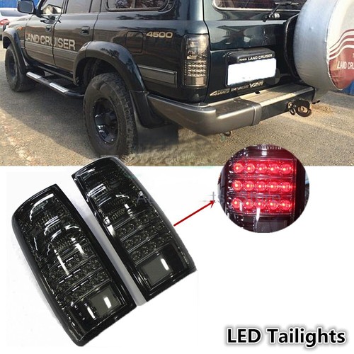 Smoke black led tail light - led,