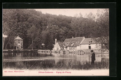 Cpa villers cotterets - villers-cotterets,, etang