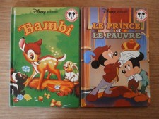 Lot 2 Livres DISNEY - BAMBI +