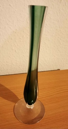 Ancien vase soliflore signé - soliflore,