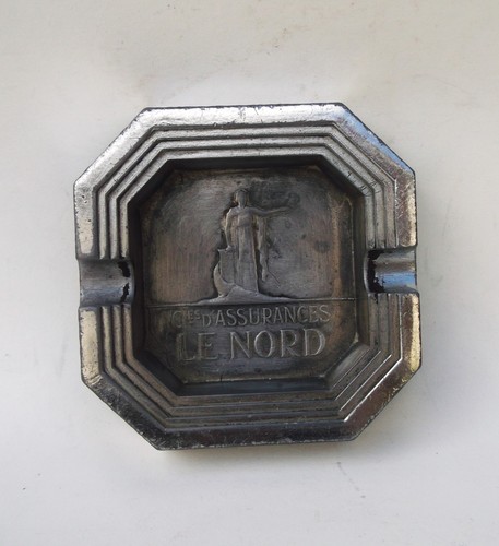 Cendrier art déco - en, métal