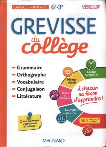 Specimen grevisse du - grevisse,