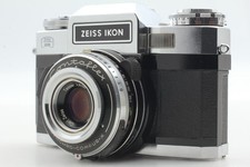 "EXC+5" Zeiss Ikon Contaflex 35mm SLR Film Camera Tessar 50mm f/2.8 Lens JAPON
