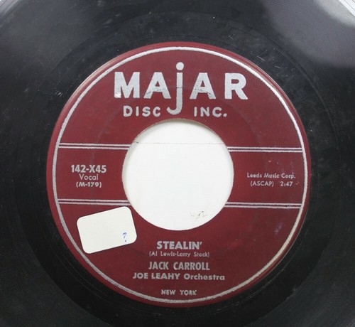 45 jack carroll - &, 60's