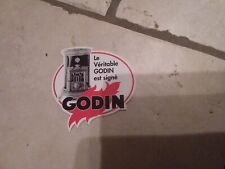 Ancien autocollant poêle