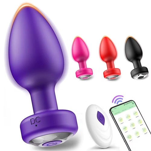 Plug anal vibrant avec