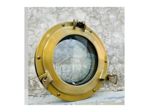 Porte hublot fenêtre ronde - , en