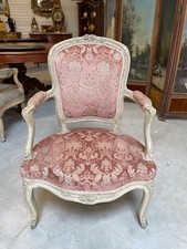 Fauteuil peint époque Louis XV