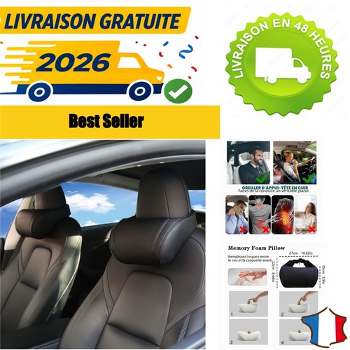 Coussins cervicaux voiture