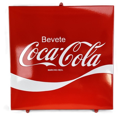 Coca cola plaque émaillée - xl,