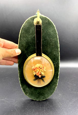 Ancien cadre médaillon fleurs