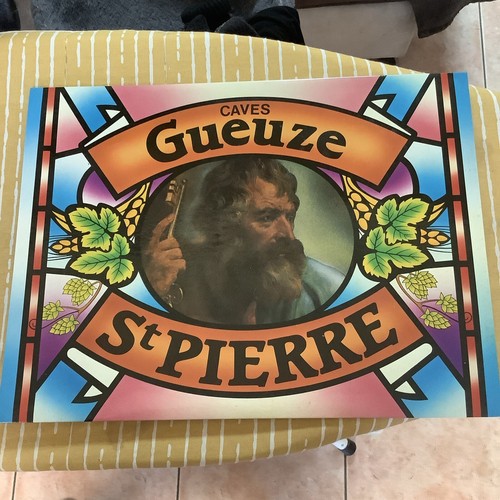 Ancien carton bière - carton,