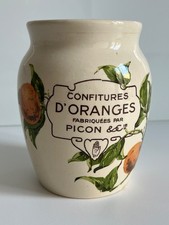 ancien pot de confiture Picon