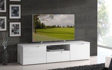 Meuble Bas TV Salon Blanc