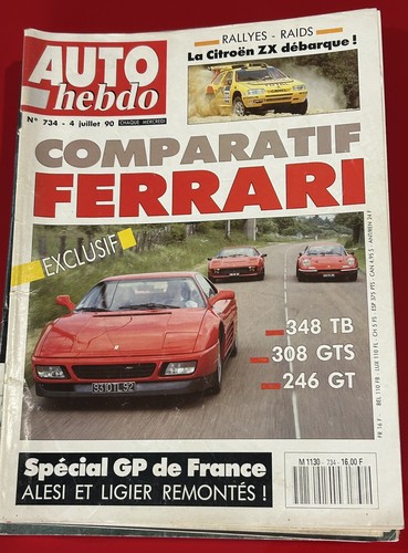 Auto hebdo autohebdo - hebdo, 734