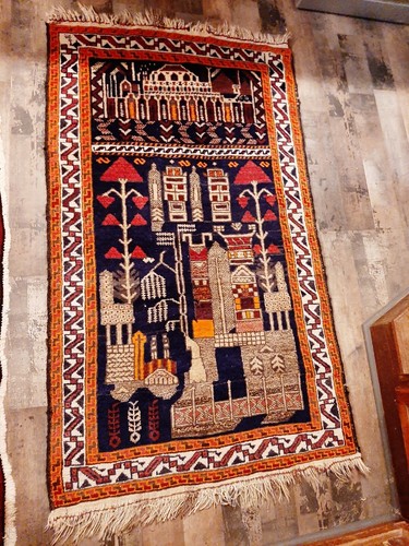 Ancien rare tapis - ancien,