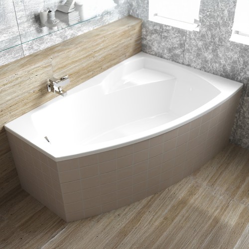 Baignoire bain angle - baignoire, d'angle