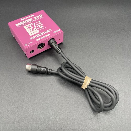 Midiman merge 2x2 2 out - 2x2, 2-in/2-out