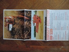 Moissonneuse batteuse MASSEY FERGUSON MF 520 agricole poster J2 Formule 1