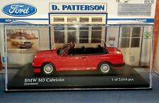 1:43 BMW E30 M3 Cabriolet RED 1988 {Minichamps} M (1 of 2,016) 431020330
