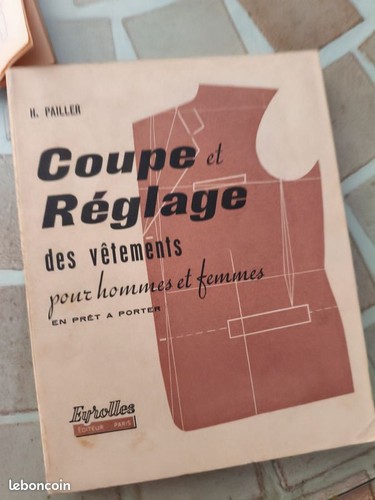 Livre couture ancien coupe et - ancien, -coupe