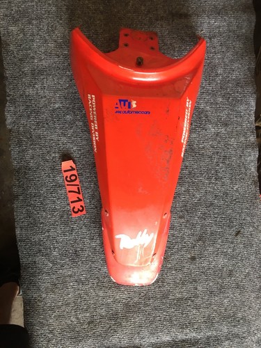 Garde boue avant rouge - garde,