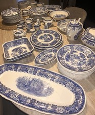 Villeroy & Boch Burgenland Blue 90pcs Dinner Services Fine Faïence- Made Germany