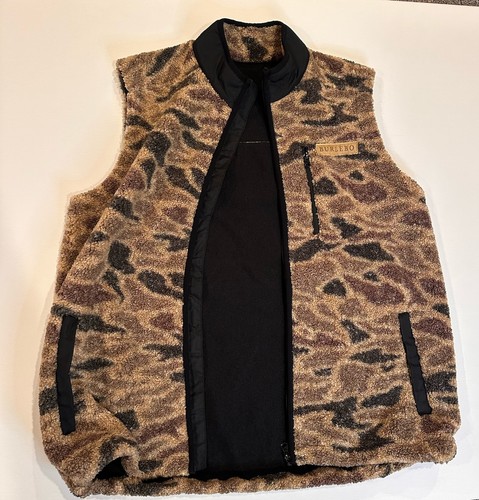 Burlebo sherpa fleece vest men - burlebo,