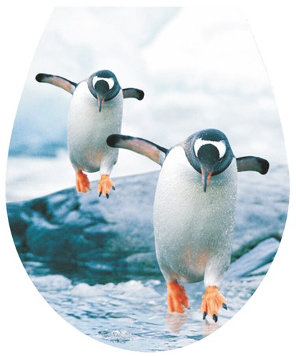 Pingouins toilette siège - 'pingouins',