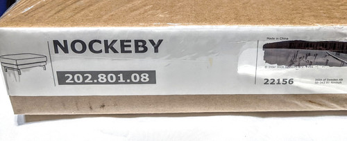 Ikea nockeby footstool - ikea,