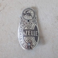 Ancienne plaque vélo GAZELLE
