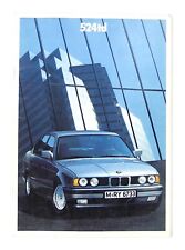 BMW 524TD - Leaflet - Brochure - BMW 1989 Catalog