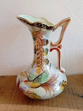 Ceramic vase signed Hubert Bequet Quaregnon handmade in Belgium